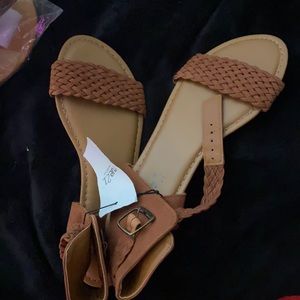Brand new sandals